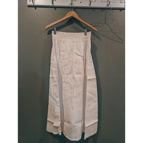 chicos Linen A-Line Midi Skirt size 1.5 - Picture 4 of 5